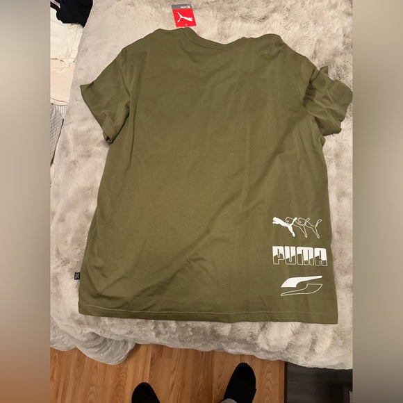 NWT PUMA MENS XL POCKET SHORT SLEEVE T-SHIRT - Picture 2 of 5